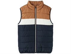 Name It vest dark sapphire color-blocking